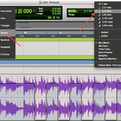 Pro Tools: Movimenti di automazione avanzati
