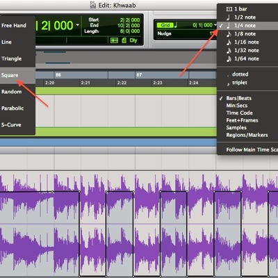 Pro Tools: Movimenti di automazione avanzati