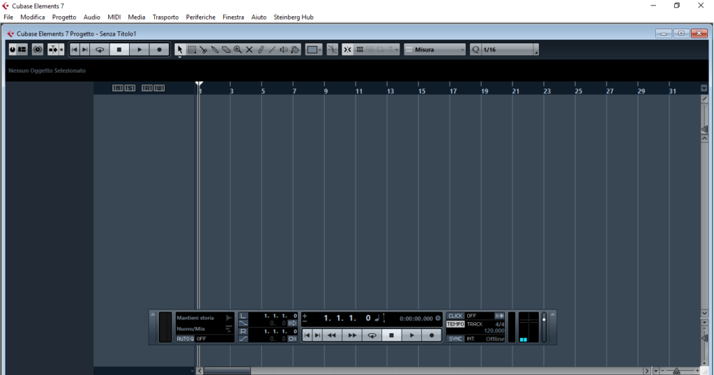 cubase gestione delle tracce 1