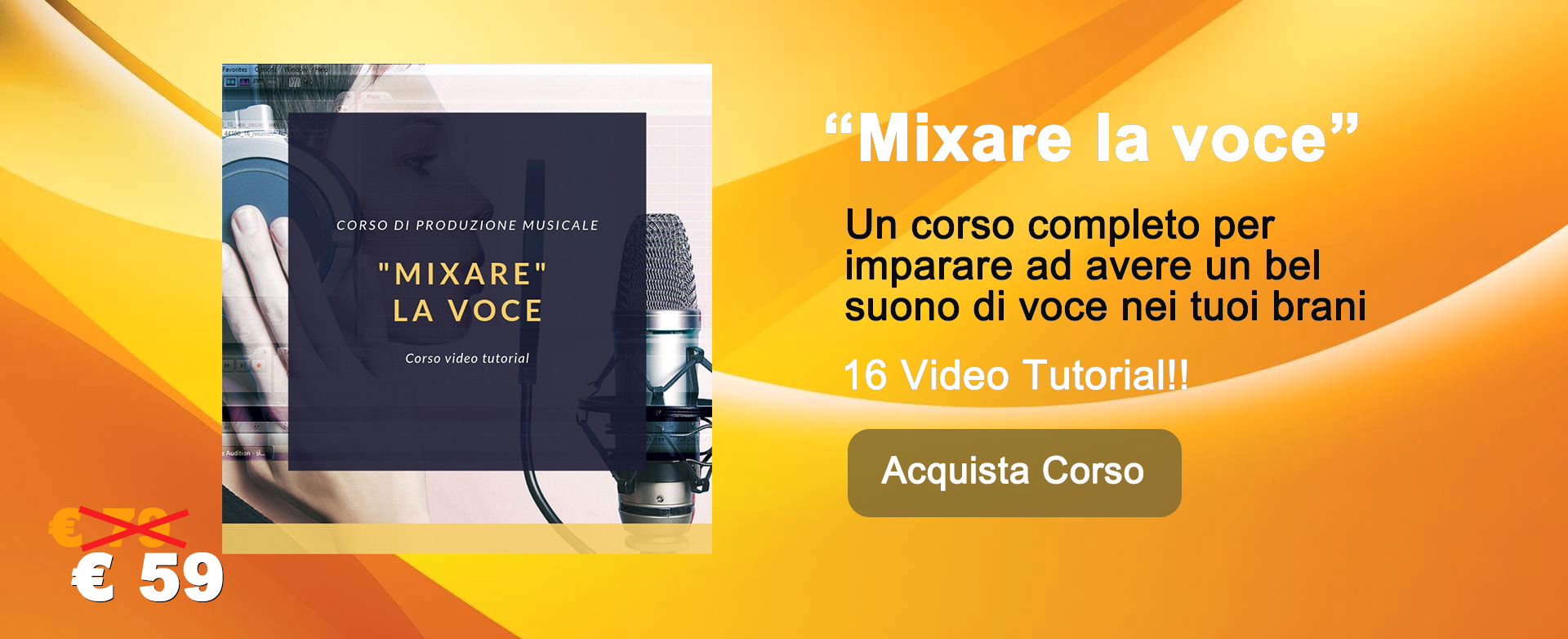 Mixare la voce