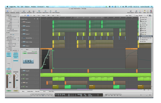 LOGIC PRO: L'AUTOMAZIONE 5