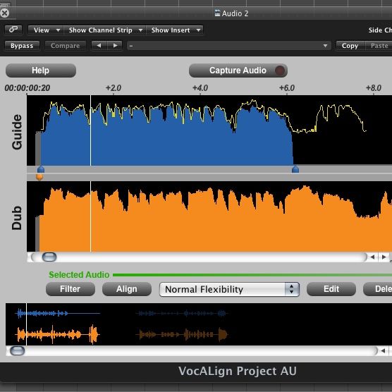 COME ALLINEARE DUE TRACCE VOCALI CON VOCALIGN