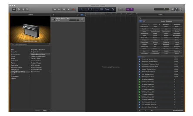 GARAGE BAND ARRANGE