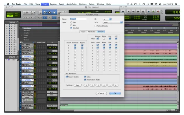 Pro tools gruppi figura 1