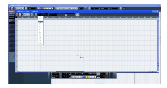 cubase cambio di tempo