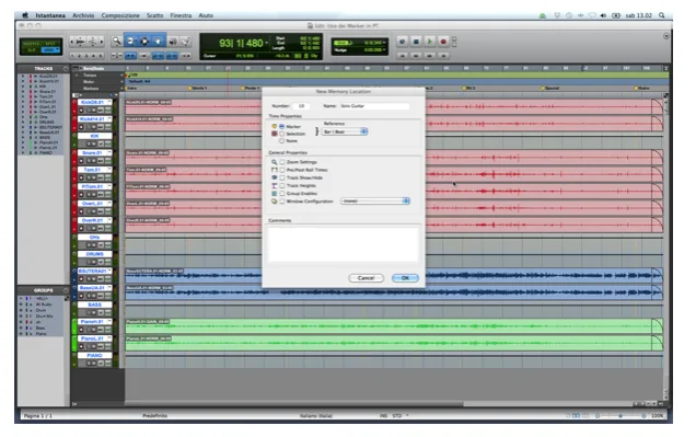 Pro tools: i marker