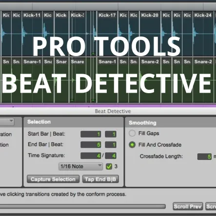 pro tools beat detective come funziona beat detective pro tools
